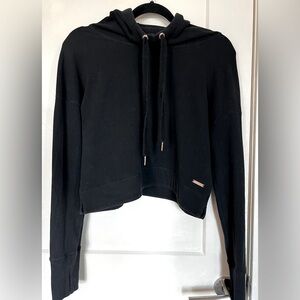 Sweaty Betty Escape Luxe Fleece Hoodie Cropped
